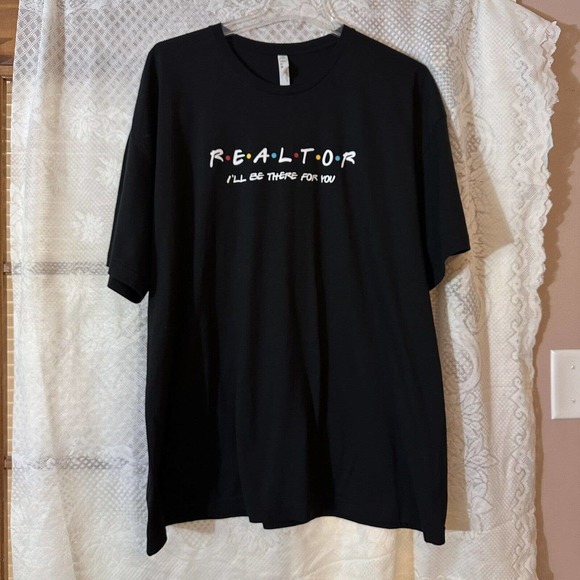Live And Tell Womens Short Sleeve Realtor Agent Broker T-Shirt Unisex Gift 3XL - Picture 1 of 3